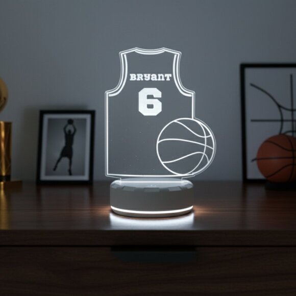 Personalized Basketball T-Shirt for Sports Fans - Picture 8 of 8